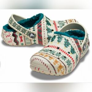 🆕️CROCS- Lined-Mens Shoes in Festive Multicolor